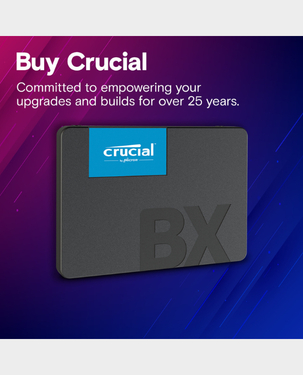 Crucial 5OOGB BX500 3D NAND SATA SSD