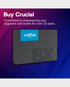 Crucial 5OOGB BX500 3D NAND SATA SSD