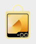 Samsung Galaxy Case For Z Flip6 (Yellow) in Qatar