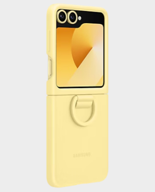 Samsung  Galaxy Case For Z Flip6 / Silicone Case / ultra slim design / portability with ring / EFPF741TYEGWW-