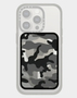 Casetify Snappy Cardholder Stand Magsafe Compatible (Camo Over Black) in Qatar