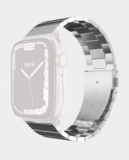 SwitchEasy MagEasy Maestro Stainless Steel Band for Apple Watch (42/44/45/49 mm) (Silver) in Qatar