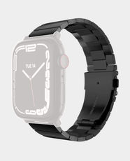SwitchEasy MagEasy Maestro Stainless Steel Band for Apple Watch (42/44/45/49mm) - Black in Qatar