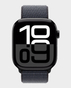 Apple Watch Series 10 GPS 46mm Jet Black Aluminum Case with Ink Sport Loop - (MWWR3QA/A) in Qatar
