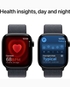 Apple Watch Series 10 GPS 46mm Jet Black Aluminum Case with Ink Sport Loop - MWWR3QA/A