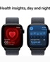 Apple Watch Series 10 GPS 46mm Jet Black Aluminum Case with Ink Sport Loop - MWWR3QA/A