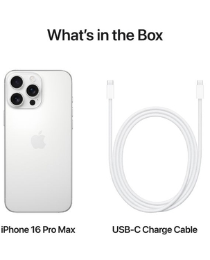 Apple iPhone 16 Pro Max 1TB - White Titanium
