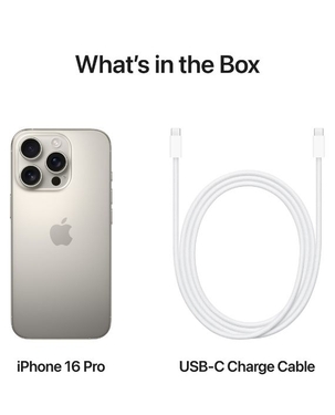 Apple iPhone 16 Pro 128GB - Natural Titanium