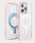 Elago Clear Case for iPhone 16 Pro (MagSafe) - (PC + TPU Hybrid Technology - Soft Feeling) - (Lovely Pink) in Qatar