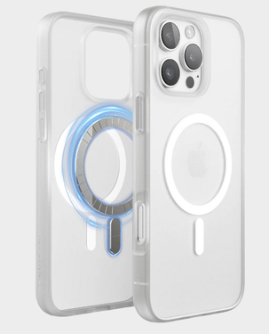 Elago Clear Case for iPhone 16 Pro Max (MagSafe) - (PC + TPU Hybrid Technology - Soft Feeling) (ES16MSHB69PRO-SFTR) in Qatar