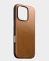 Nomad Modern Leather Case For IPhone 16 Pro Max / MagSafe / English Tan-C