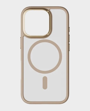 Momax Play Magnetic Case for iPhone 16 Pro (Desert Gold) in Qatar