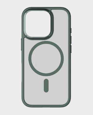 Momax Play Magnetic Case for iPhone 16 Pro (Green) in Qatar