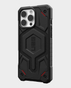 UAG Monarch Pro Kevlar Magsafe Case for Apple iPhone 16 Pro Max - Kevlar Black