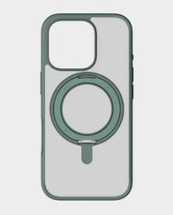 Momax Roller Magnetic Case for Apple iPhone 16 Pro (MRAP24MG) - Green in Qatar