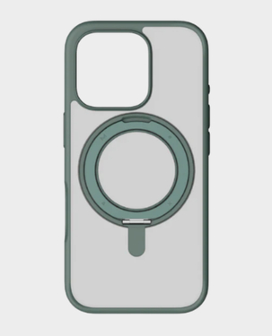 Momax Roller Magnetic Case for Apple iPhone 16 Pro (MRAP24MG) - Green in Qatar