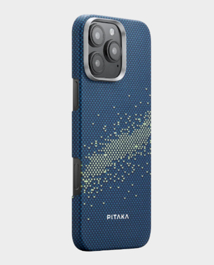 Pitaka Magez Case 6 For Apple iphone 16 Pro Max / KI1602PMYG - Milky Way Galaxy