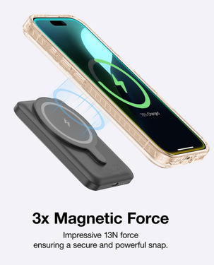 Amazingthing Titan Pro Mag Grip Drop Proof Case for Apple iPhone 16 Pro (IP166.3PTRRG) - Rose Gold