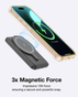 Amazingthing Titan Pro Mag Grip Drop Proof Case for Apple iPhone 16 Pro (IP166.3PTRRG) - Rose Gold