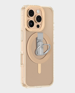 Amazingthing Titan Pro Mag Grip Drop Proof Case for Apple Iphone 16 Pro Max (IP166.9PTRRG) - Rose Gold