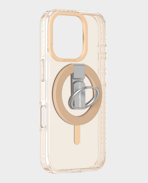 Amazingthing Titan Pro Mag Grip Drop Proof Case for Apple iPhone 16 Pro (IP166.3PTRRG) - Rose Gold
