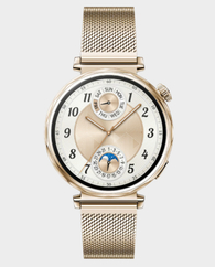 Huawei Watch GT 5 41MM With 1.32 Inch AMOLED Display / 7 Day Battery Life / 5 ATM Water-Resistant / Gold Milanese Strap - Gold