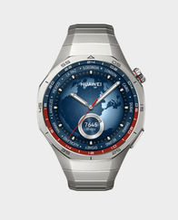 Huawei Watch GT 5 Pro 46MM With 1.43 Inch AMOLED Display / 14 Day Battery Life / 5 ATM Water-Resistant / Titanium Fluoroelastomer Strap ( Huawei FreeBuds 5i + Watch Strap For Premium Edition + Sports GiftBox ) - Titanium