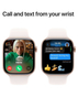 Apple Watch Series 10 GPS 46mm Rose Gold Aluminum Case with Light Blush Sport Band S/M - MWWT3