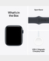 Apple Watch Se [2024] GPS + Cellular 44 mm Starlight Aluminium Case With Starlight Sport Band S/M - MXGM3