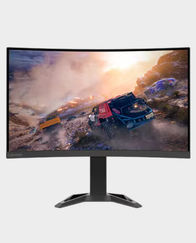 Lenovo G32qc-30 31.5-Inch Monitor / VA / QHD / 170Hz Refresh Rate / AMD FreeSync / HDMI / DisplayPort / 66F2GAC1AE (Black) in Qatar