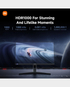 Xiaomi G Pro 27 Inch Gaming Monitor / IPS 2K QHD / 2560x1440 / 180Hz Refresh Rate / 1ms Response Time / 2 x HDMI & 2 x Display Port / 65W / P27QBA-RGPGL - Black