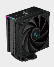 DeepCool AK400 Digital CPU Cooler / 220W Heat Dissipation / 4 Copper Heat Pipes / 1x 120 mm Fan / Intel LGA1700/1200/1151/1150/1155 / AMD AM5/AM4 / ARGB LED / R-AK400-BKNNMN-G-2 (Black) in Qatar