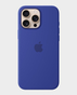 Apple Silicone Case For Apple iPhone 16 Pro (Ultramarine) in Qatar