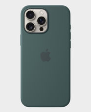 Apple Silicone Case For Apple iPhone 16 Pro Max (Lake Green) in Qatar