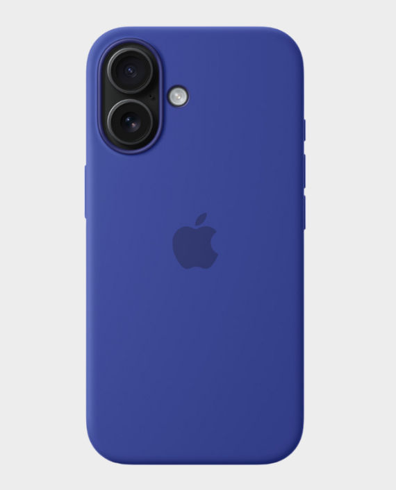 Apple Silicone Case For Apple iPhone 16 Plus MagSafe MYYF3 (Ultramarine) in Qatar