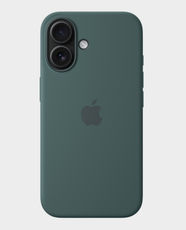 Apple Silicone Case For Apple iPhone 16 Plus MagSafe MYYH3 (Lake Green) in Qatar