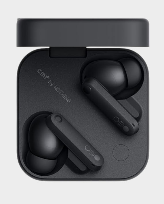 CMF By Nothing Buds Pro 2 True Wireless Earbuds / 43 Hours playback / 50 dB HYBRID ANC / IP55 Water And dust resistance / B172 - Dark Grey