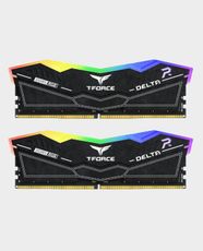TeamGroup T-FORCE DELTA RGB 32GB DDR5 RAM (2x16GB) - 6000 MHz, CL38 (Black) in Qatar