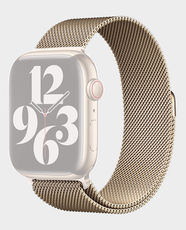 Apple Watch Strap Milanese Loop 41mm (Gold) in Qatar