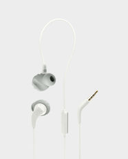 JBL Endurance Run 2 Wired Earphone 1.2m Cable | Dynamic Drivers | 3.5mm Jack | IPX5 Sweatproof - White