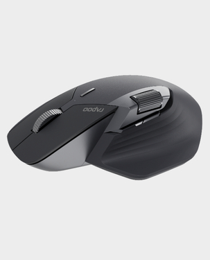 Rapoo MT760L Multi-Mode Wireless Mouse / Bluetooth / 4000 DPI HD sensor / Rechargeable / 10 Buttons - Light Black