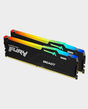 Kingston FURY Beast DDR5 32GB (16GB×2) Kingston Fury Beast Black DDR5 32GB (2x16GB) 6800MT/s CL34 DIMM