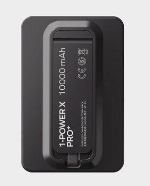 Momax 1-Power X Pro+ Magnetic Wireless Power Bank 10000 mAh with Built-In USB-C Cable / MagSafe  IP132HKW - Black