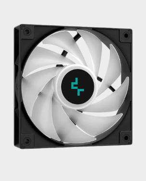 DeepCool AG400 Digital ARGB CPU Air Cooler | 4 Heat Pipes | 120mm Fluid Dynamic Bearing Fan | 500~1850 RPM Fan Speed | Intel LGA1700/1200/1151/1150/1155 | AMD AM5/AM4 | Real-Time Status Screen | R-AG400-BKADMN-G-1 - Black