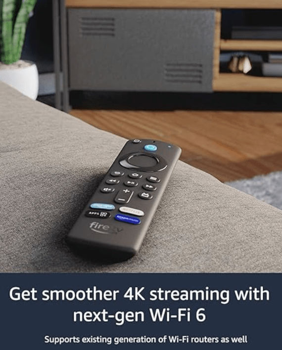 Buy Amazon Fire TV Stick 4K Max (2nd Gen) with Alexa Voice Remote in ...