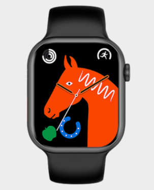WiWu SW01 S9 Sports Smart Watch (Black) in Qatar