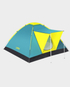 Bestway Cool Ground 3 Tent | 3 Person | Waterproof | Interior Pockets | E- Port (Blue/Yellow) in Qatar
