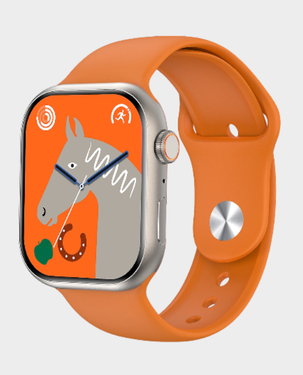 Wiwu SW01 S9 Sports Smart Watch | 2.02 inch | Aluminum alloy Case | IPX 68 | Bluetooth 5.0 | Battery 300mAh - Gold