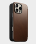 Nomad Modern Leather Folio | Apple iPhone 16 Pro Max | MagSafe (Brown) in Qatar