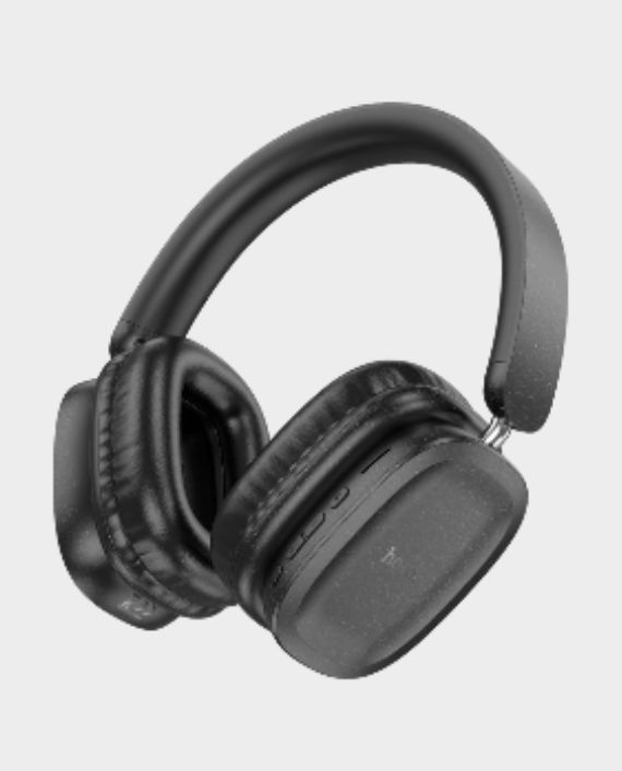 Hoco W51 Delightful Wireless Headphones | 40mm Drivers | 46 Hours Playtime | 400mAh Battery | Bluetooth 5.3 - Black